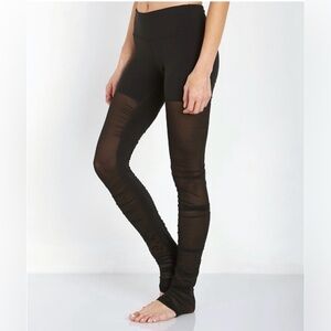 Alo yoga mesh goddess leggings black S